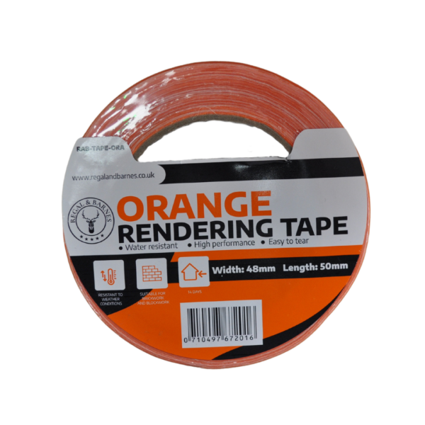 Orange Rendering Tape - Regal & Barnes